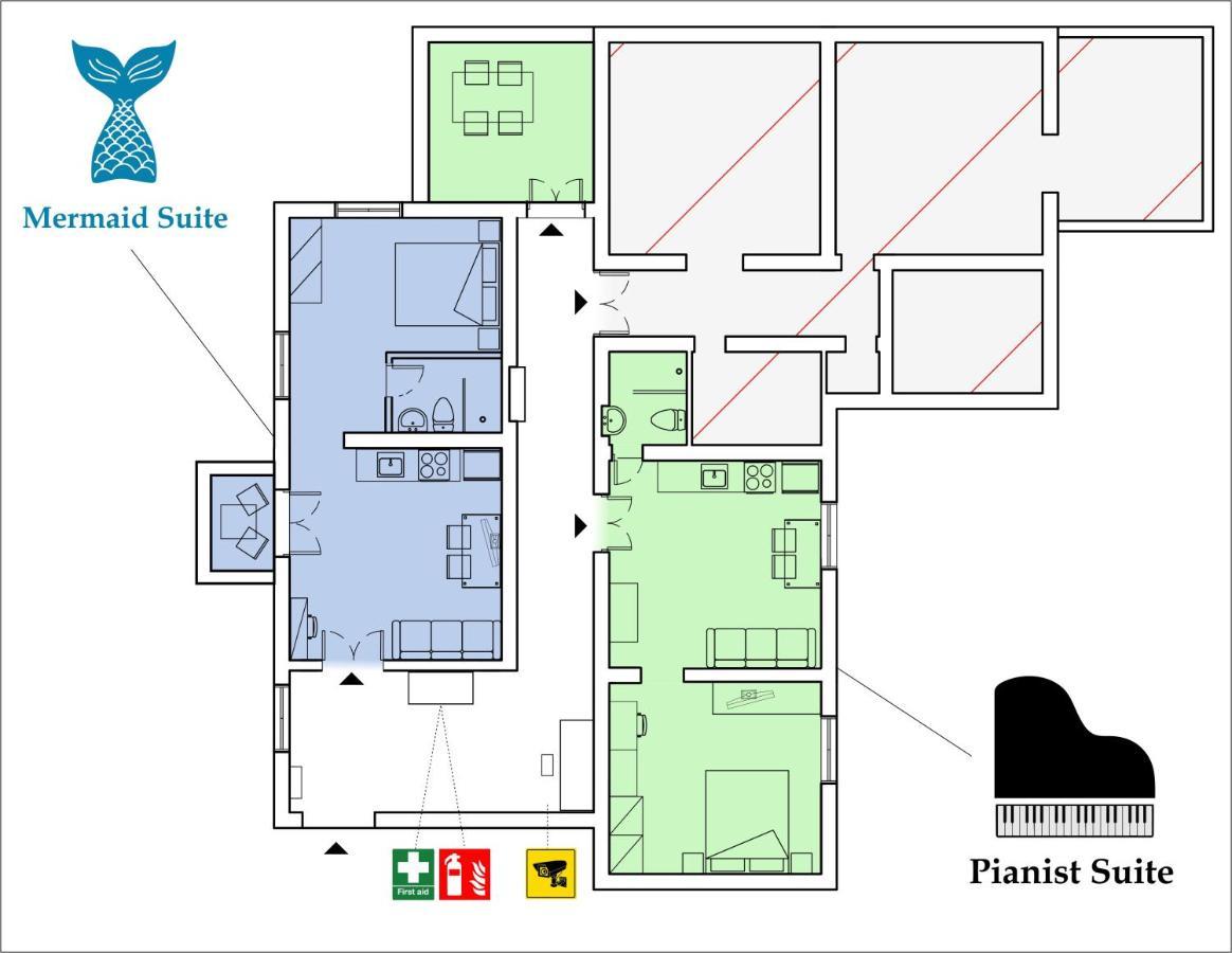 Niochori Heritage: The Pianist Suite Родос Экстерьер фото